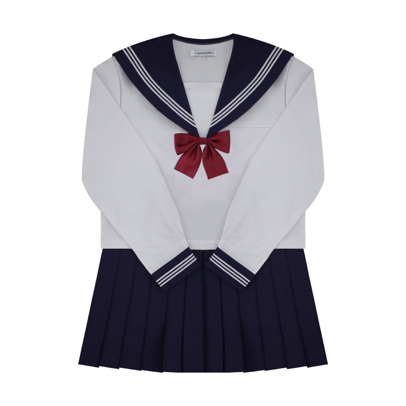 恋染家jk制服原创正统基础款学院风长袖日系学生校服水手服套装女