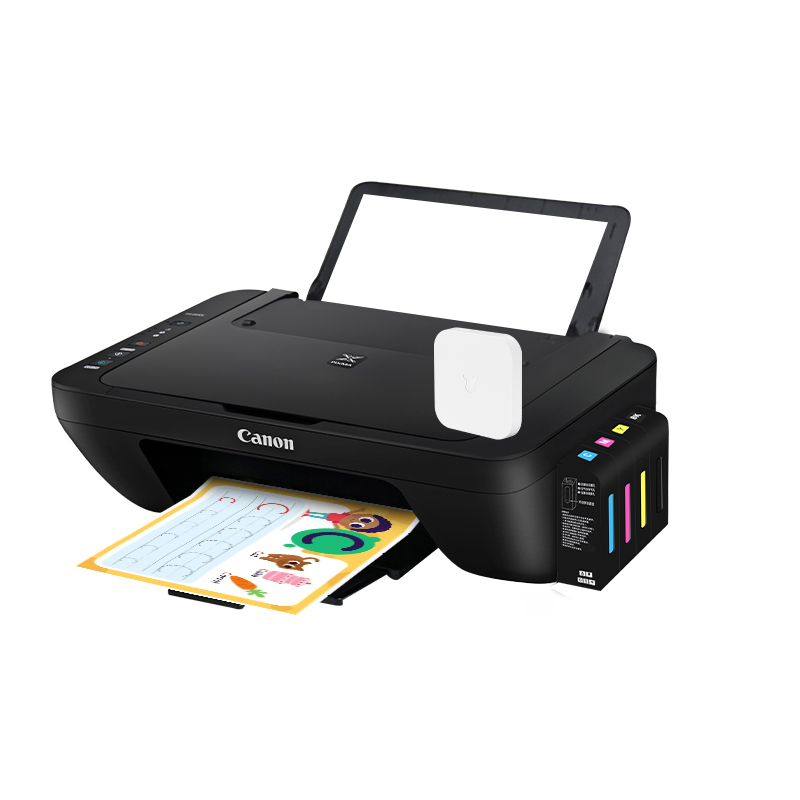 佳能2580打印机家用小型复印扫描一体机学生用彩色照片墨仓式喷墨