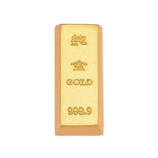 黄铜实心仿真金条金砖摆件中式客厅桌面聚宝盆装饰品道具乔迁礼品