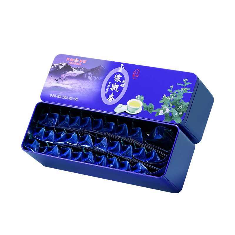 天福茗茶茉莉花茶特级飘雪浓香型