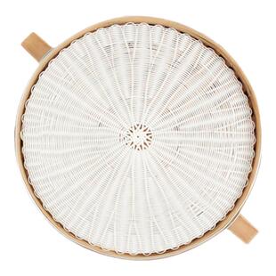 食品级材料圆形仿草藤条藤编蒸包子藤条蒸馒头垫子不粘加厚不积水