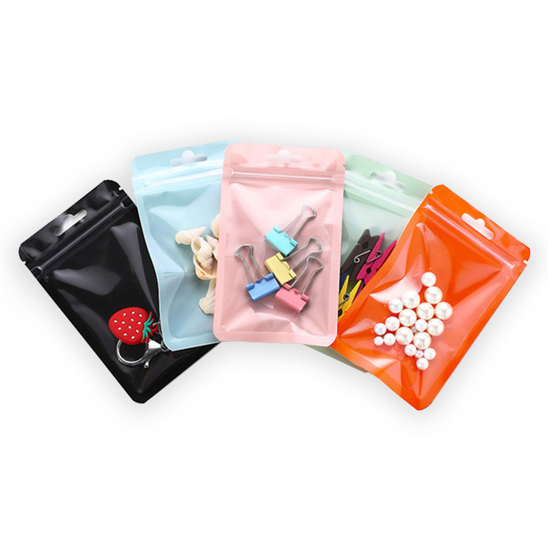 韩国ins彩色礼品袋简约小号纸质袋子杂物收纳袋糖果袋礼物包装袋