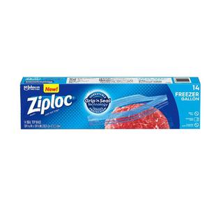 Ziploc密保诺保鲜袋密封袋冷冻密封袋大号冰箱食品级家用防冻霜