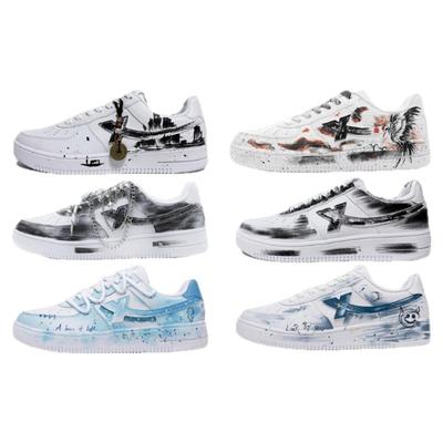 特步AirForce1低帮男款板鞋