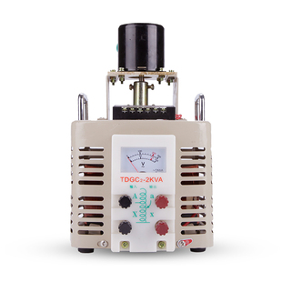电动调压器220V单相接触式TEDGC2-3KW交流电源0-250V可调节变压器