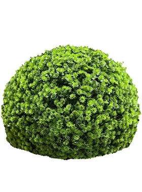 仿真绿植球下水道井盖遮丑装饰品