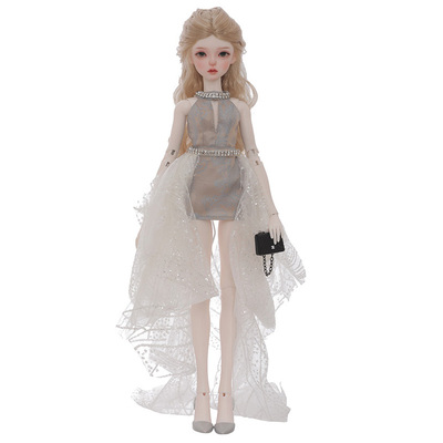 正版BJD女娃4分高级树脂人形玩偶