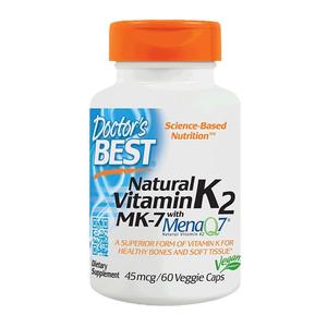 Doctor'sBest维生素K2胶囊60粒