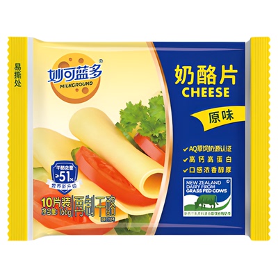 妙可蓝多芝士奶酪片早餐烘焙原料
