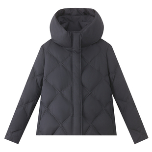 中年妈妈羽绒服女冬装时尚短款2025新款洋气休闲中老年小个子外套