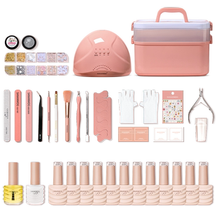 美甲套装全套2026新款初学者在家自己做指甲油胶工具全套新手家用