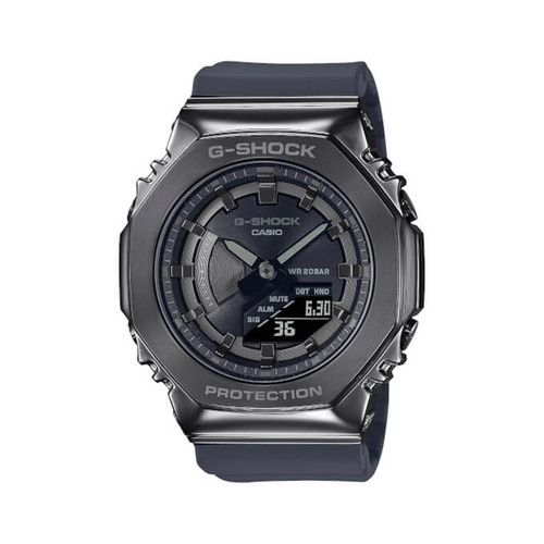 卡西欧50周年 GSHOCK农家橡树金属壳学生手表女GM-S2110 GBM-2100