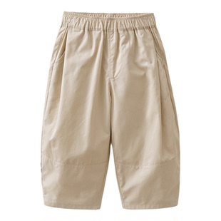 马克珍妮云柔匹马棉男童百搭萝卜裤宝宝裤子休闲裤春装新款560029