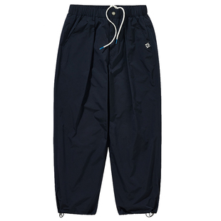 714Street直筒长裤休闲男纯色宽松潮流港风日系百搭垂感裤子