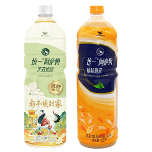 统一阿萨姆奶茶原味1.5L*6瓶整箱大瓶家庭畅饮网红即饮奶茶饮料