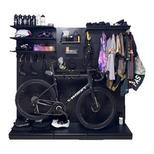 洞洞板自行车挂架小红书同款落地式室内展示悬挂架铝公路车架家用