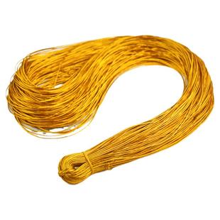 金丝吊牌广告弹力线松紧标签1毫米金线挂绳商标弹性包装橡皮吊绳