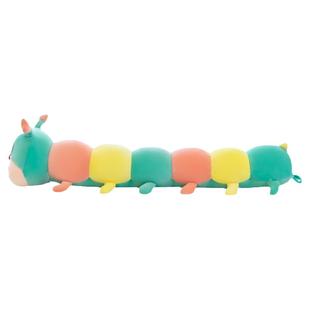 毛毛虫抱枕长条枕头可爱毛绒玩具女生床上娃娃玩偶儿童小生日礼物