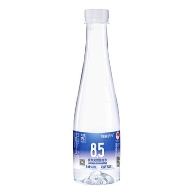 绿洲拾光克东天然弱碱苏打水无糖低氘水425ml*24瓶 拍3箱送帆布袋
