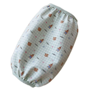 防水袖套成人短款防污秋冬羽绒服小清新ins可爱学生儿童工作办公