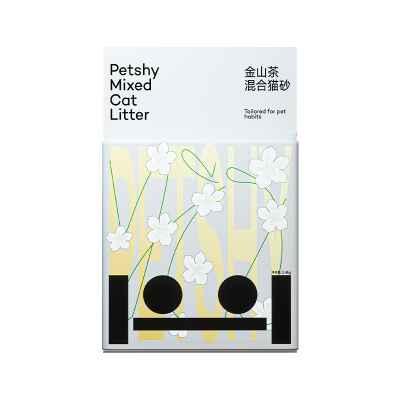 PETSHY百宠千爱金山茶猫砂