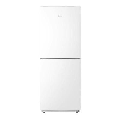美的双门家用冰箱白色