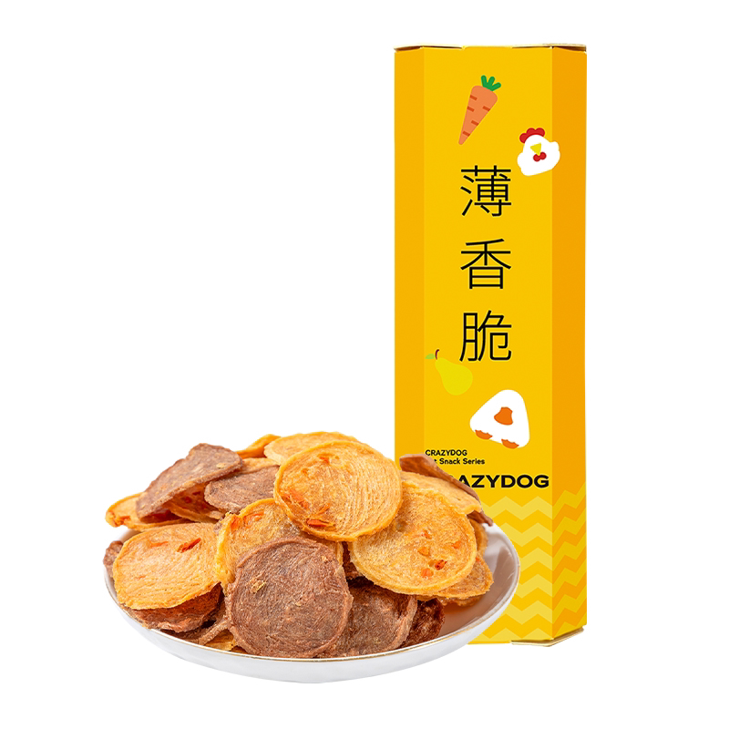 疯狂小狗狗零食肉干脆薯片