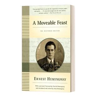 英文原版 A Moveable Feast the Restored Edition 流动的盛宴 复原版 英文版 进口英语原版书籍