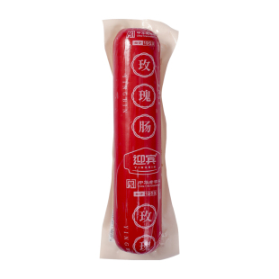 天津迎宾玫瑰香肠500g门店专卖特产小吃老味道大火腿肉多好吃
