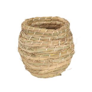 虎皮牡丹玄凤草编鸟窝文鸟珍珠绣眼草窝繁殖箱保暖挂窝鹦鹉窝