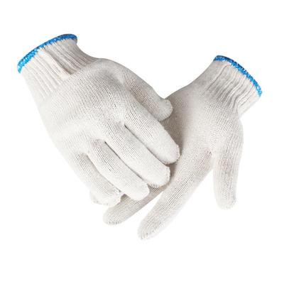 手套劳保耐磨工作线加厚白纱劳工
