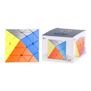 圣手FTO转面八面体磁力异形魔方3阶8面体顺滑趣味比赛用益智玩具