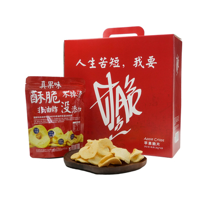 广兴果园苹果脆片零添加