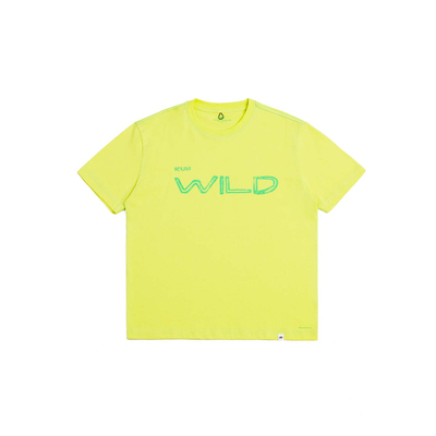 MOUNTAINFEVER SS26 RUN WILD 「放肆野」 裂纹印花撞色线短袖TEE