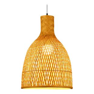 竹编吊灯中式竹艺楼梯茶楼竹编灯罩禅意茶室餐厅民宿灯饰竹编灯笼