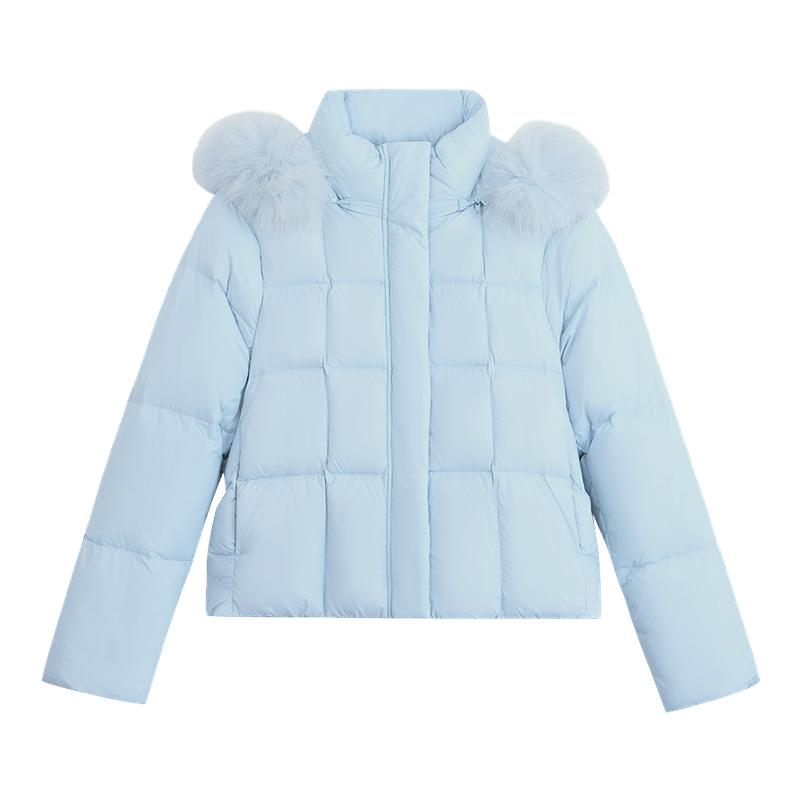 雪中飞短款羽绒服女冬季