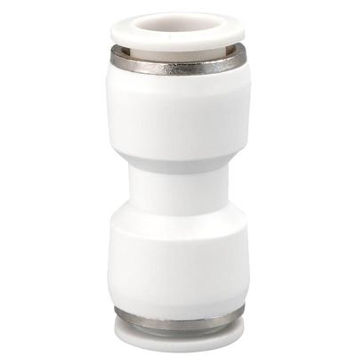 气动接头白色气管对接塑料快插