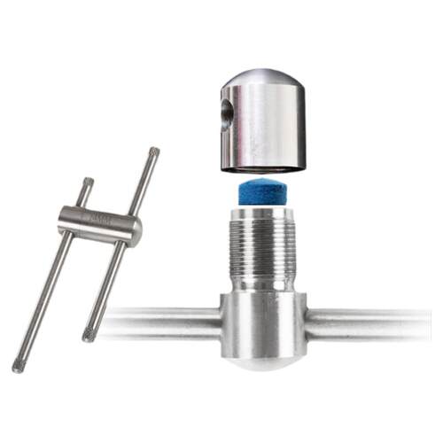 皮头压制器台球修杆器压14mm大头桌球杆打磨修理器工具枪唤醒器