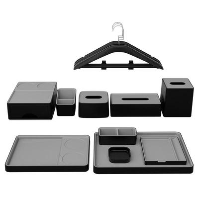 酒店客房收纳盒套装杂件托盘