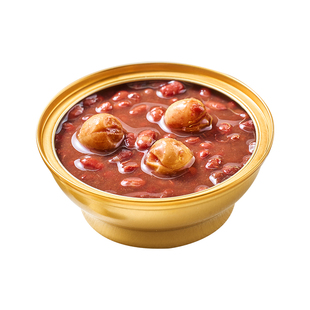 鲜莲陈皮红豆沙即食粥速食代餐甜品羹免煮早餐红豆八宝粥代餐碗装