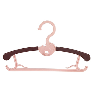 儿童衣架小衣架女宝宝晒婴儿晾衣服挂衣撑家用收纳童装可伸缩无痕