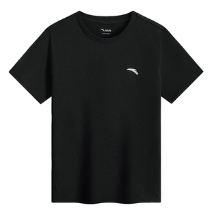 安踏儿童短袖T恤男童2026年春夏季新款运动清凉透气舒适上衣圆领