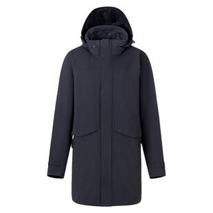 SCALER思凯乐户外冲锋衣三合一男女鹅绒内胆中长款防风防水外套