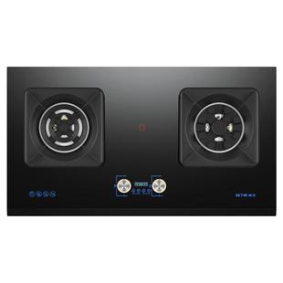 森太TM3九腔猛火定时燃气灶煤气灶家用嵌入式天然气液化气灶双灶