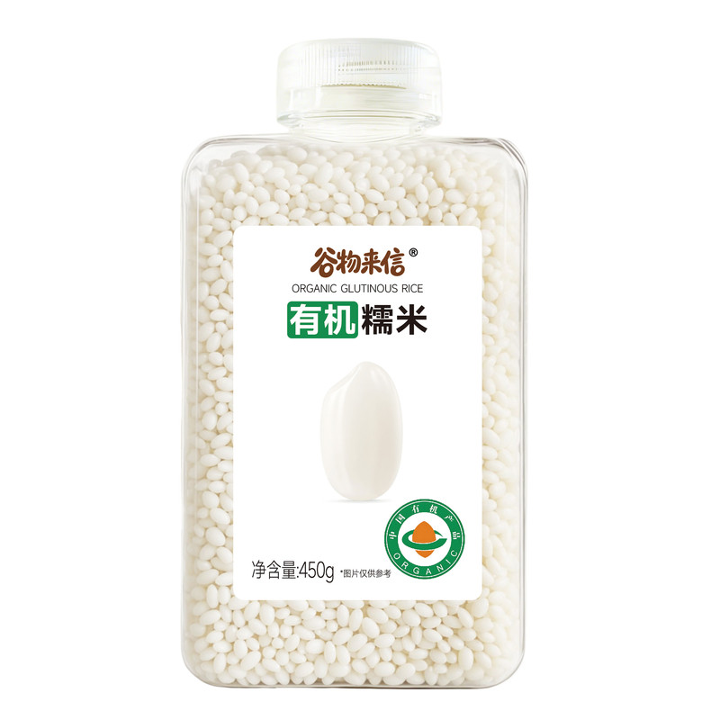 谷物来信有机圆粒白糯米新米