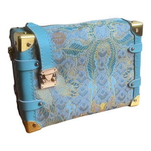 软盒子包半成品钥钥手工宋锦包包diy自制材料包手工牛皮包diy材料