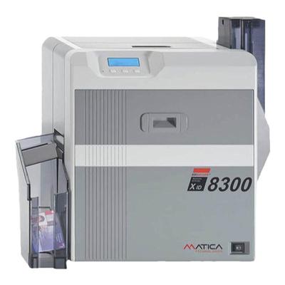 Matica XID8300证卡打印机pvc卡IC卡打印机工作证健康卡片打印机PVC制卡机厂牌标牌热转印打印机制卡打印机