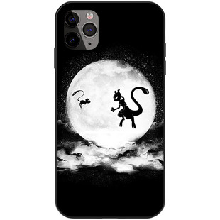 梦幻XS超梦原创简约宝可梦手机壳适用iPhone16液态硅胶13光面玻璃12全包14苹果15ProMax神奇宝贝Plus安卓软壳