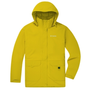 哥伦比亚25秋冬新女子穿行金点防水700蓬鹅绒羽绒服冲锋衣WR6985