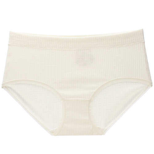 六只兔子3条装内裤女7A抗菌纯棉透气底裆三角裤短裤中腰包臀裤头